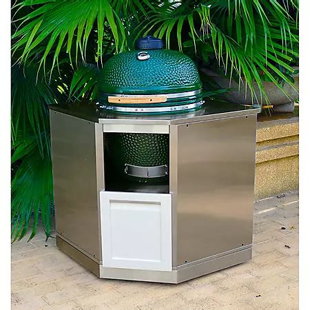 outdoor kitchen stainless steel kamado cabinet|Classic Series Stainless Steel Outdoor Kitchen.